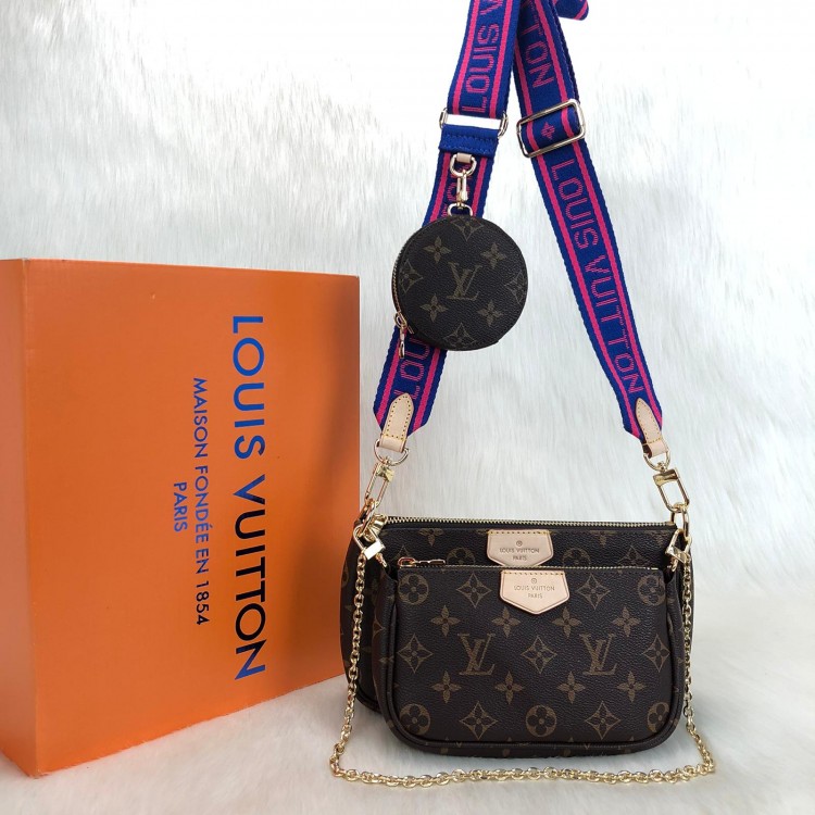 LOUİS VUİTTON MULTİ POCHETTE ACCESSOİRES MAVİ